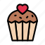 cupcake, muffin, sweets, bakery, food 