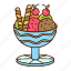icecream, cream, ice, sweet, cold, gastronomy, food, ice cream, cone 