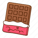 chocolatte, chocolate, cookie, bar