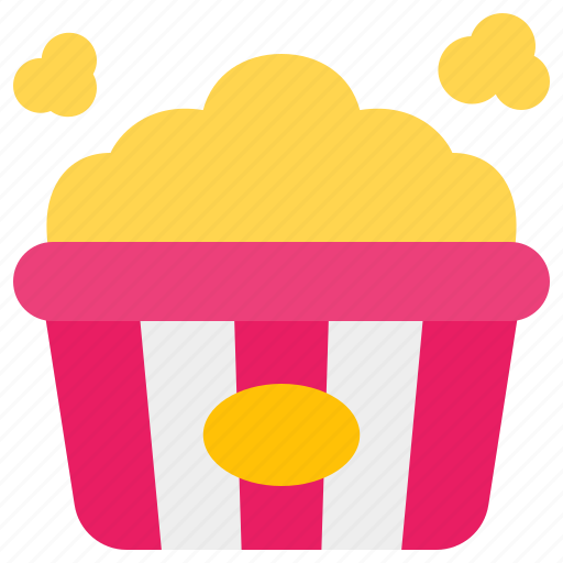 Popcorn, snack, corn, fast, food, menu icon - Download on Iconfinder