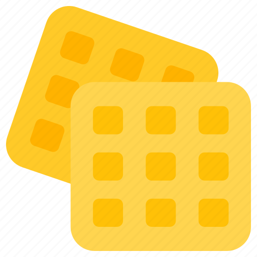 Waffle, dessert, sweet, fast, food, menu icon - Download on Iconfinder
