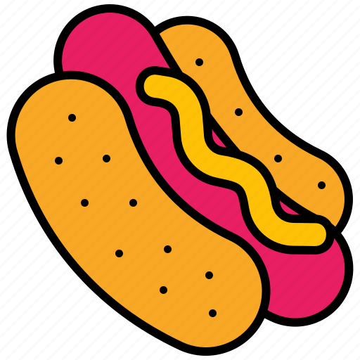 Hot, dog, fast, food, menu icon - Download on Iconfinder