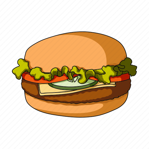 Burger, cooking, fast food, food, hamburger, restaurant icon - Download on Iconfinder
