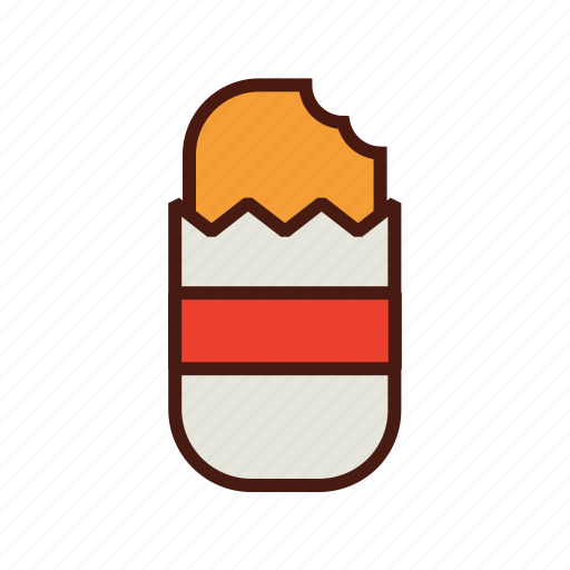 Hash potato, breakfast, fast, brown, food icon - Download on Iconfinder