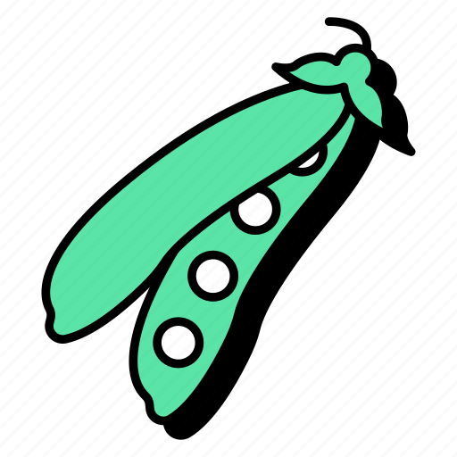 Vegetable, veggie, edible, eatable, peas icon - Download on Iconfinder