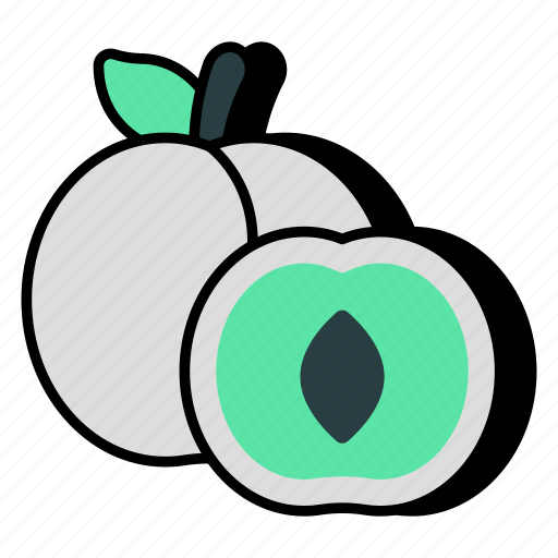 Peach, fruit, edible, nutritious diet, healthy diet icon - Download on Iconfinder
