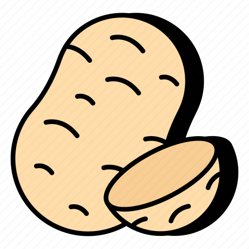 Potatoes, vegetable, veggie, edible, eatable icon - Download on Iconfinder