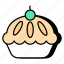 muffin, cupcake, fairy cake, bakery item, edible 