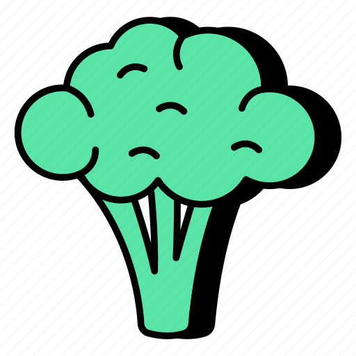 Vegetable, veggie, edible, eatable, broccoli icon - Download on Iconfinder