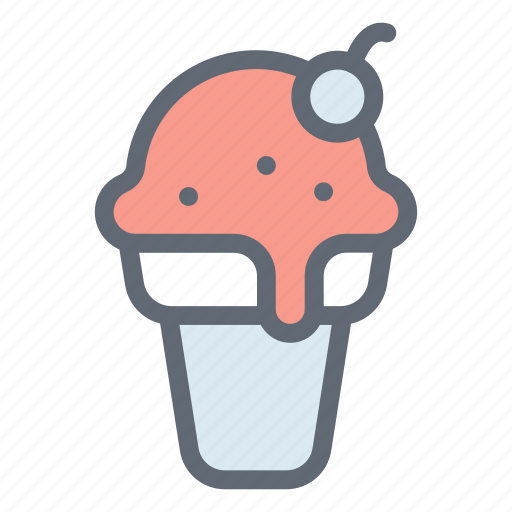 Dessert, food, ice, cream, scoop, tasty icon - Download on Iconfinder