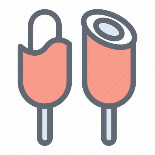 Meat, corndog, fast, meal, wiener icon - Download on Iconfinder