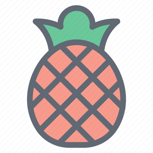 Pineapple, fruit, leaf, nature icon - Download on Iconfinder