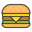fast food, food, hamburger, junk food, sandwich 