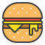 fast food, food, hamburger, junk food, sandwich 