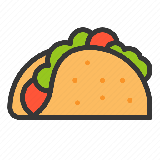 Fast food, food, junk food, sandwich, taco, tacos icon - Download on Iconfinder