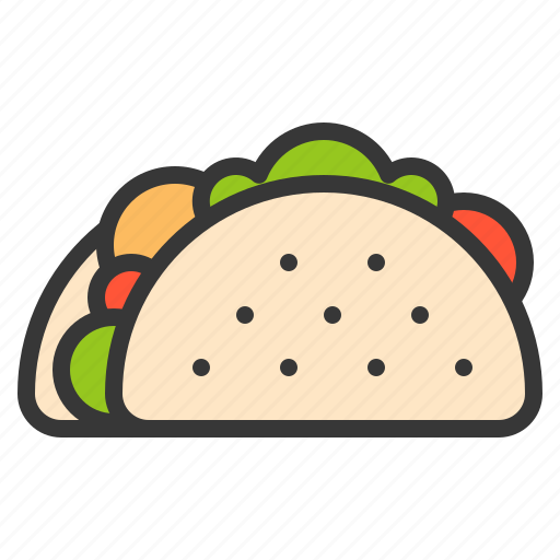 Fast food, food, junk food, sandwich, taco, tacos icon - Download on Iconfinder