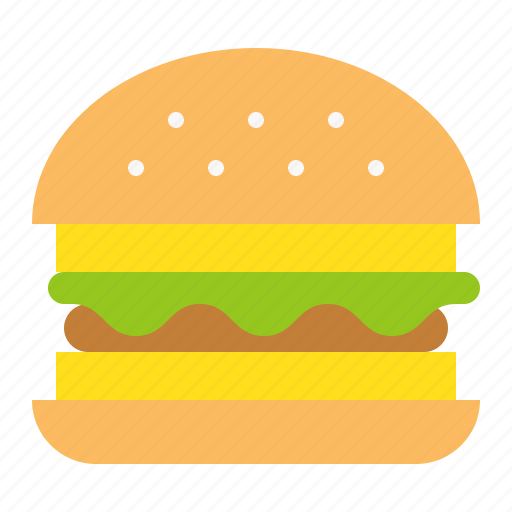 Fast food, food, hamburger, junk food, sandwich icon - Download on Iconfinder