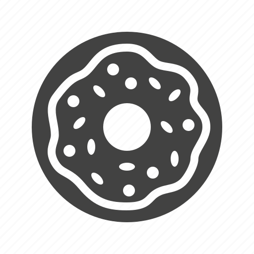 Donut, doughnut, fast, food, junk, sweet icon - Download on Iconfinder