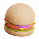burger, meal, fast, sandwich, restaurant, fast food, hamburger, cheeseburger, junk food 