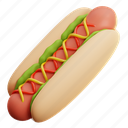 hotdog, fast, junk, menu, pack, rendering, plastic, soda, restaurant 
