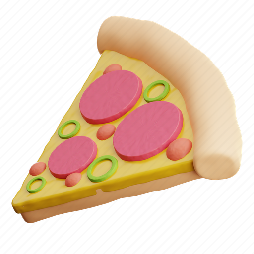 Pizza, fast, junk, menu, pack, rendering, plastic 3D illustration - Download on Iconfinder
