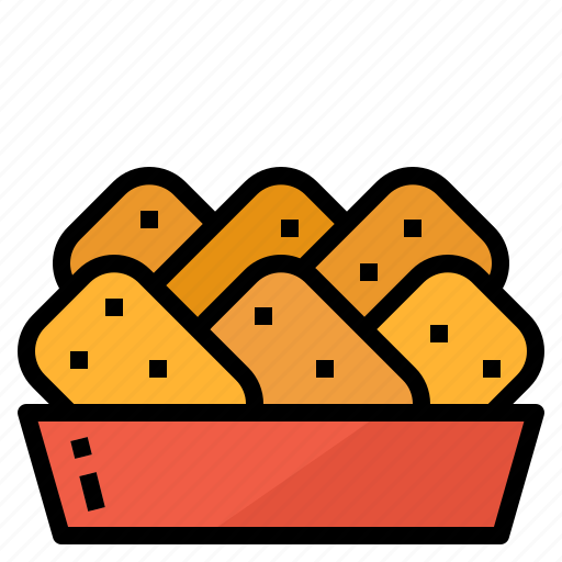 Chicken, fast, food, nuggets, snack icon - Download on Iconfinder