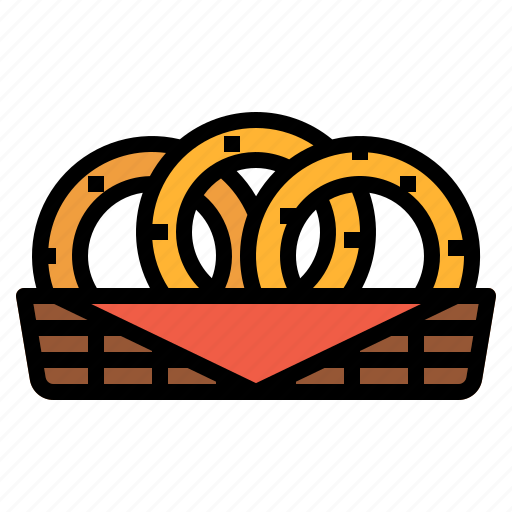 Fast, food, onion, rings, snack icon - Download on Iconfinder