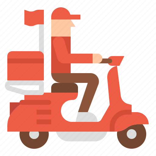 Bike, delivery, food, transportation icon - Download on Iconfinder