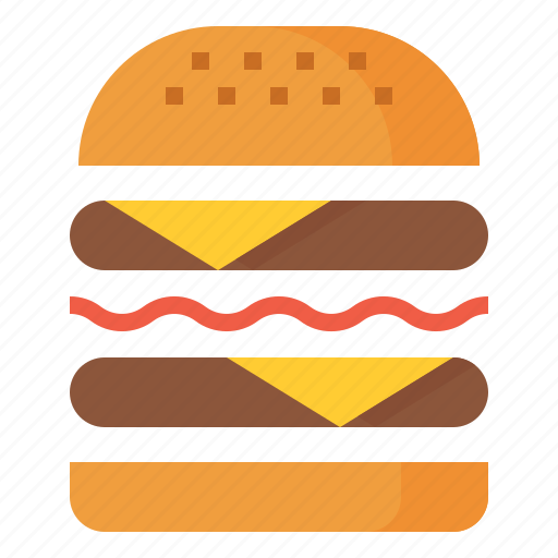 Cheeseburger, double, fast, food, restaurant icon - Download on Iconfinder