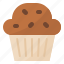 bakery, cupcake, dessert, muffin 