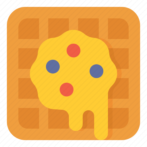 Dessert, food, restaurant, waffle icon - Download on Iconfinder