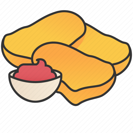 Appetizer, chicken, food, fried, nugget icon - Download on Iconfinder