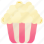 bucket, cinema, movie, popcorn, snack 