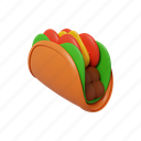 taco, fastfood, meal, hamburger, restaurant, kitchen, food, burger 