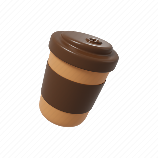 Coffee, cup, drink, tea, hot 3D illustration - Download on Iconfinder