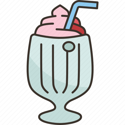 Milkshake, milk, drink, beverage, sweet icon - Download on Iconfinder