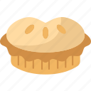 pie, apple, baked, tart, stuffing