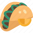 taco, food, mexican, tortilla, meal