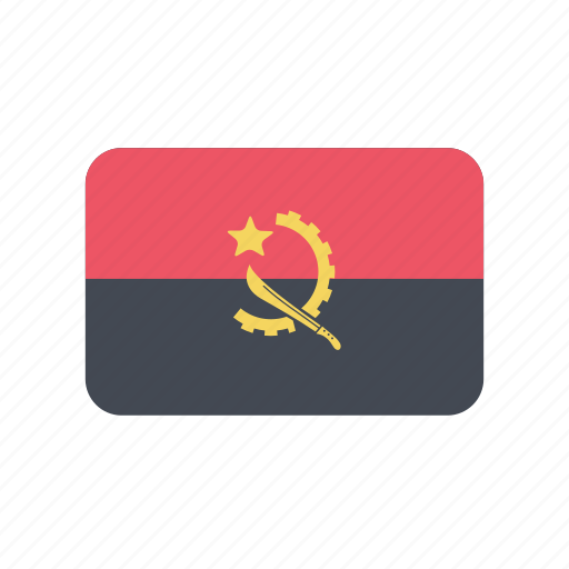 Angola, flag, star icon - Download on Iconfinder