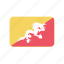bhutan, flag, dragon 