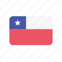 chile, flag, star, south, america 