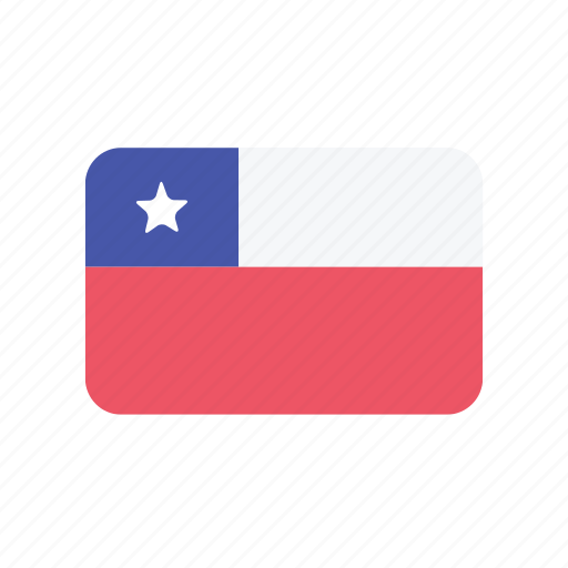Chile, flag, star, south, america icon - Download on Iconfinder