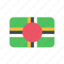 dominica, flag, nation