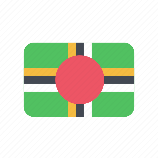 Dominica, flag, nation icon - Download on Iconfinder