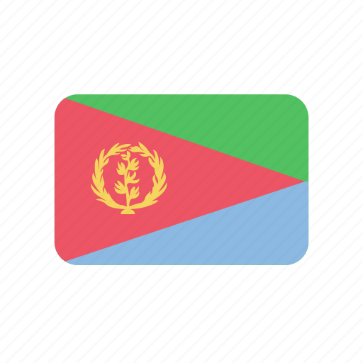 Eritrea, flag icon - Download on Iconfinder on Iconfinder