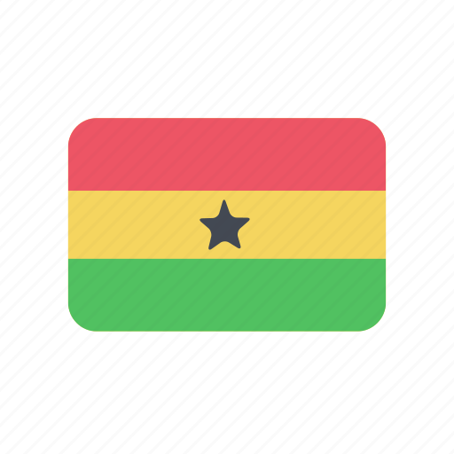 Ghana, flag icon - Download on Iconfinder on Iconfinder