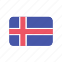 iceland, flag, europe