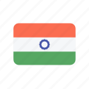 india, flag, asia, country