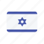 israel, flag, pin, star 