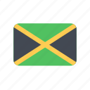 jamaica, flag, caribe